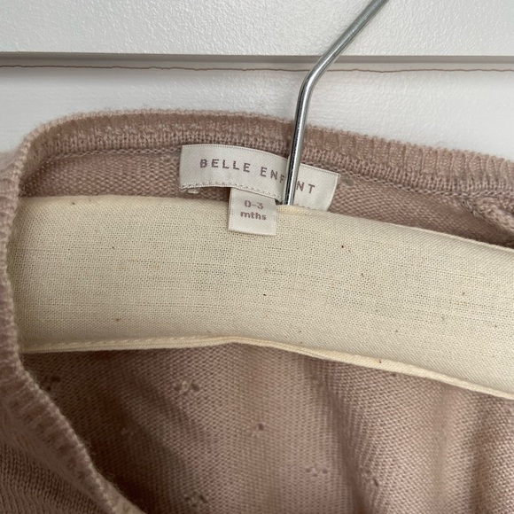 Cozy Knit Kids Matching Set - Cream - Picture 6 of 9